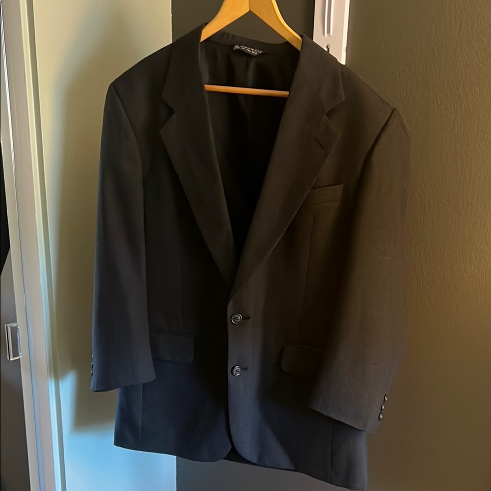 🛑 1 hour sale. DIOR, Charcoal Black Jacket, Large, Gently preloved